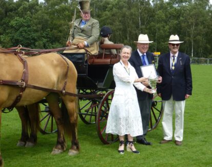 Coachmakers award presentation to John Forbes OBE